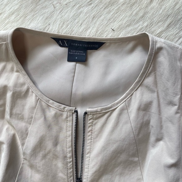 Armani Exchange Zip Front pleated skirt Dress - Picture 11 of 11